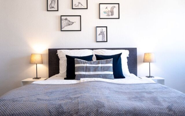 Helles Design-Appartement an der Messe