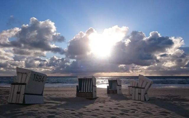 Helle, 1- Zimmer Appartement mit Doppelbett