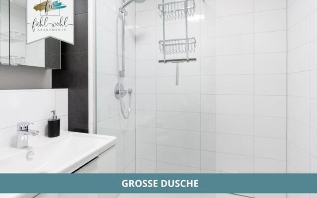 Apartment am Hofgarten - 2 Zi Küche, Duschbad, Balkon und Parkplatz