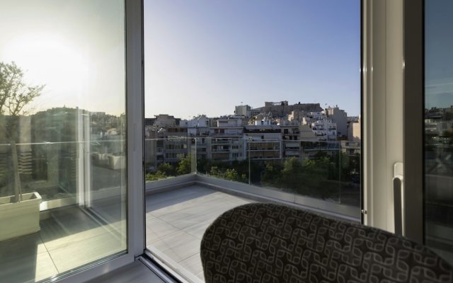 Lux 2 Br Penthouse with Acropolis View