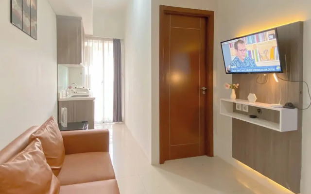 Minimalist 1Br Apartment At Vittoria Residence