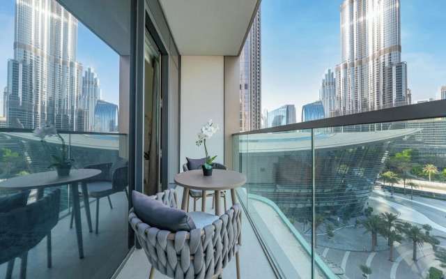 Luxury Stay with Burj views - 607