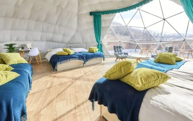 Panoramic Mt. Fuji Views from All Rooms – VISION GLAMPING Resort & Spa YAMANAKAKO