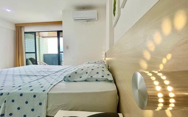 Paradise 204 Praia Flat - NBI - Vista x Mar Ponta Negra