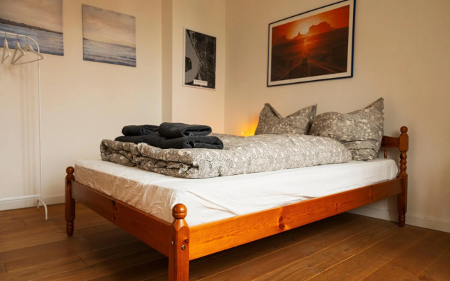 Wölkchen - Wohnung mit Balkon, Holzdielen & TV