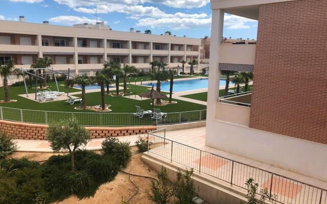 Apartment with 2 Bedrooms in Gran Alicante, with Wonderful Mountain View, Pool Access, Enclosed Garden - 3 Km From the Beach