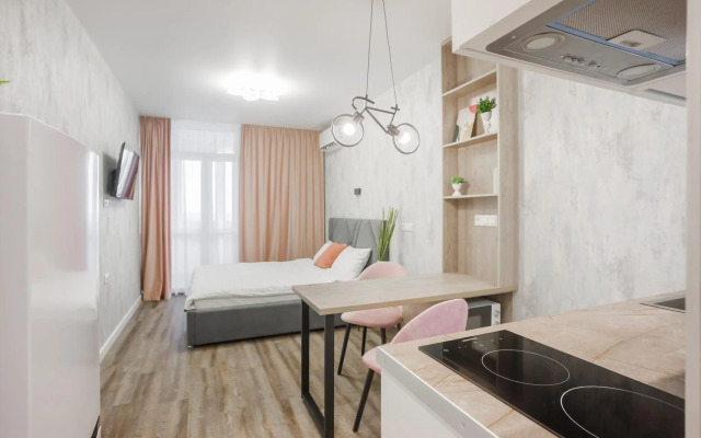 Our apartments on Beregovaya Street with a view of the Don