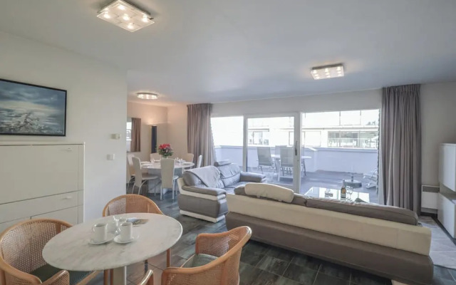 Penthouse on Belgian Coast With Sea Views
