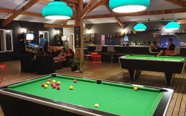 Mobilhomme dans camping