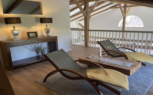 Spacious Apartment With Balcony