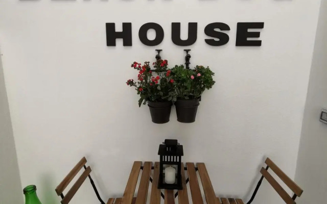 The black dog house