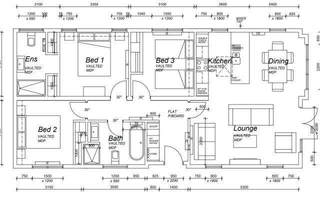 Trevelyn Lodge - Luxury Lodge Hot Tub Close to Beach