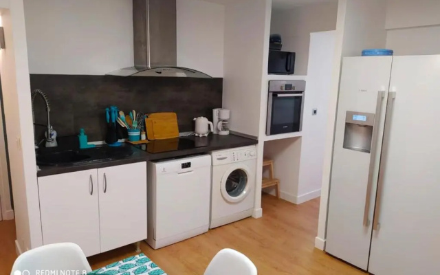 appartement rez de chaussée 2 chambres avec terrasse
