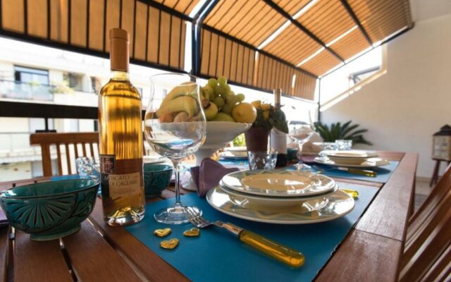 Angela Penthouse In Alghero For 8 People With Large Veranda