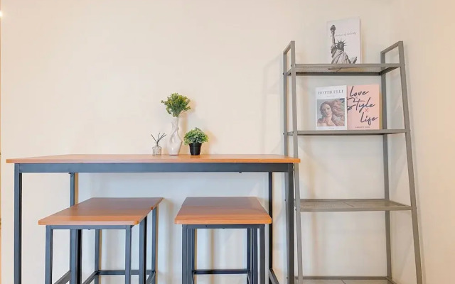 Tidy Warm Toned 2Br Apartment Meikarta