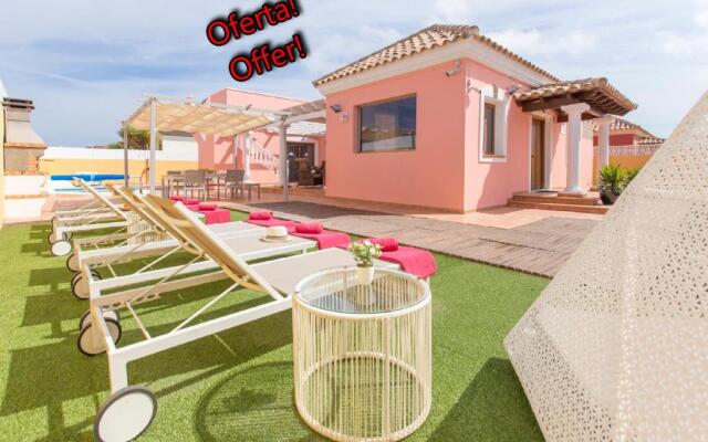 Villa Bella Lucia 3. Piscina Climatizada, WiFi, BBQ.