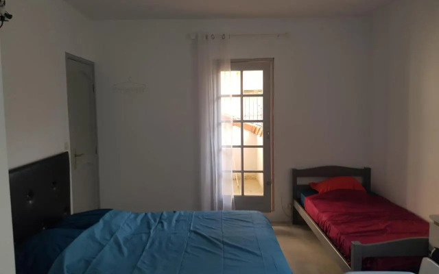 studio pour 3 personnes au calme dans villa