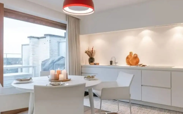 Modern Apartment With Terraces and Parking