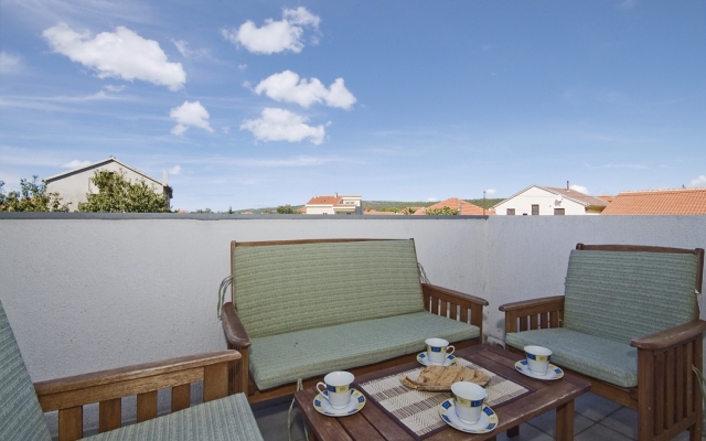 Apartment Tomo - open pool and pool for children: A4 Sukosan, Zadar riviera