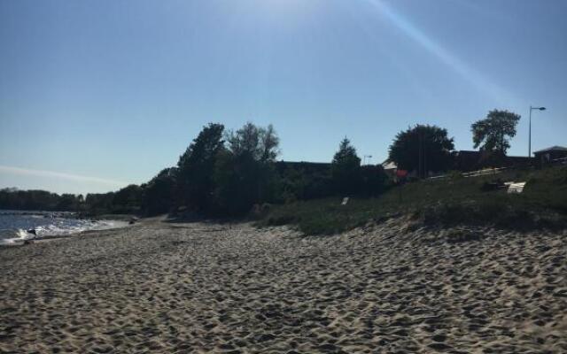 Stuga nära havet