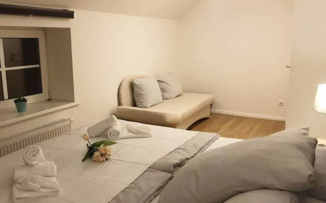 Apartment With Garden and City View