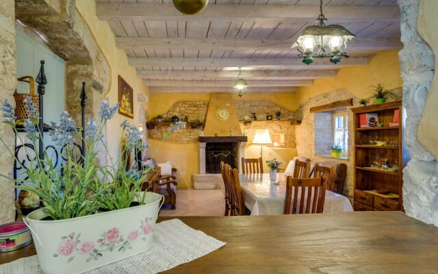 Especially charm stone house with a pool