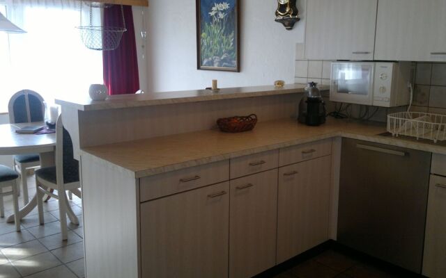 Apartment in Grachen With Balcony, Garden Furniture, Parking
