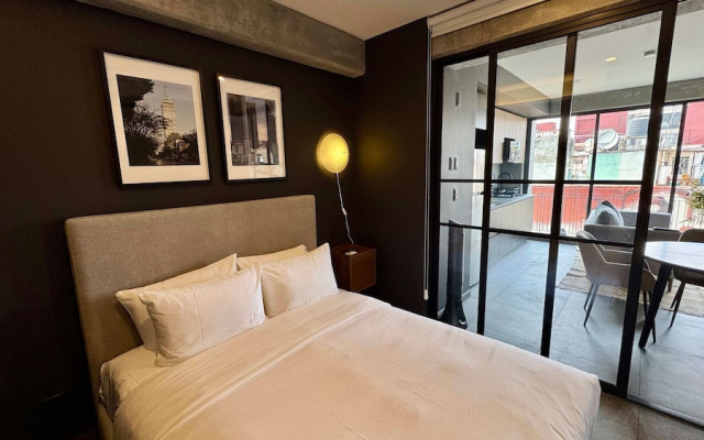 w Tasteful 1BR w Private Balcony in Tabacalera