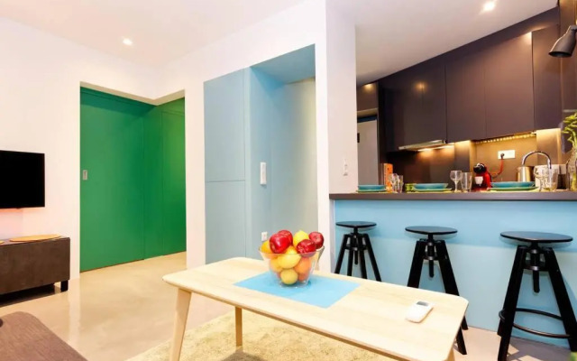 2 bedroom design apartment in Athens center