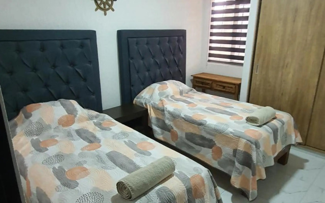 NUEVO ¡Hermoso departamento amueblado con alberca!