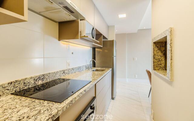 Loft de Luxo c/bela Vista no Petrópolis AHO1402