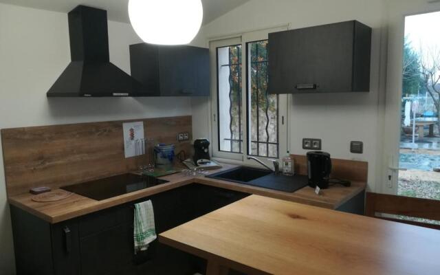 Chambre avec tout le confort d'un appartement