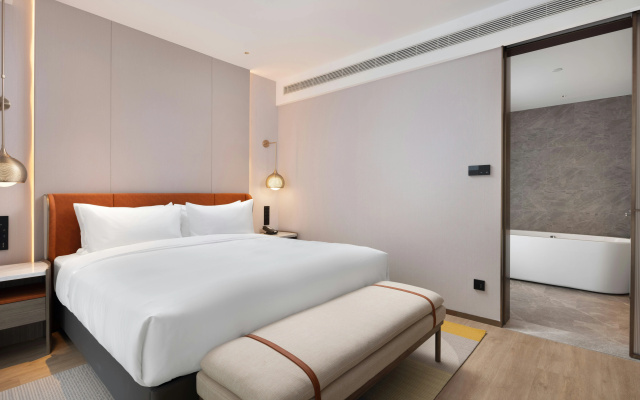 Home2 Suites by Hilton Handan East Railway Station – Guest Rooms – Handan
