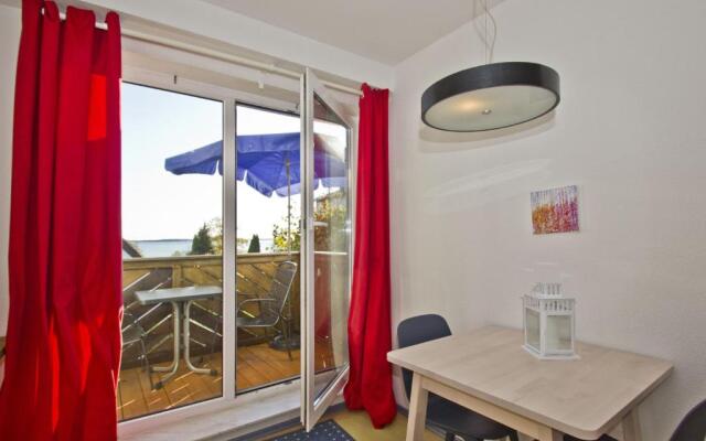 Villa Seeschwalbe FeWo 10 Balkon, Meerblick