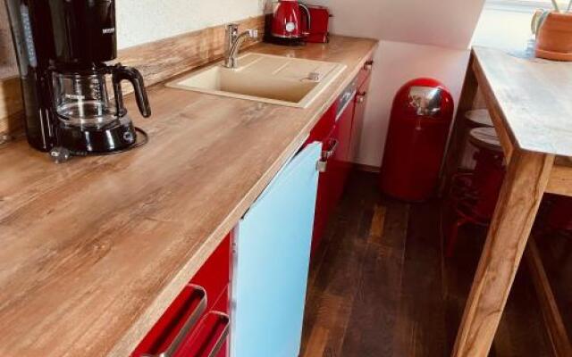 Moderne Wohnung im Grünen