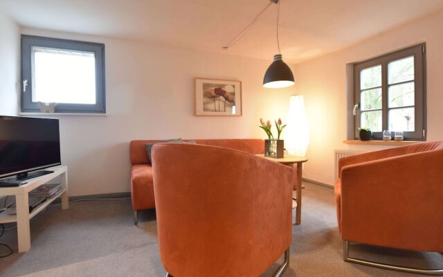 Stilvolle Wohnung mit Garten in Kluetz