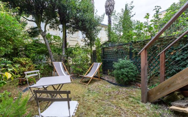 Bright 3Br Apartment With Garden In Gambetta