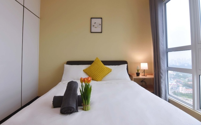 Cozy 1BR Suite at Tritower Steps to JB CIQ – Guest Rooms – Johor Bahru