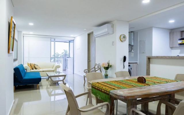 Ocean Overlooking Apartment W Pool Gym Jacuzzi Wifi 502 - Apartment in Cartagena - Photo 5