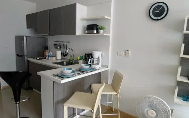 Kata Beach Ozone Superb Fully Equipped Studio Kitchen Washing Machine Aircon