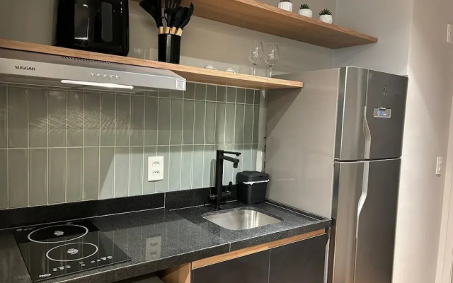 Studio na avenida 9 de julho
