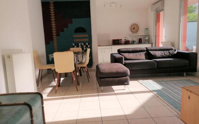 52m2,Terrace&Garage,near Part Dieu station,Lyon Congress Center,Parc Têted'Or