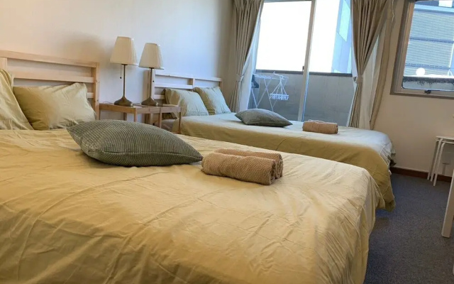 2 Double Bed Heart of Shibuya Up to 4ppl