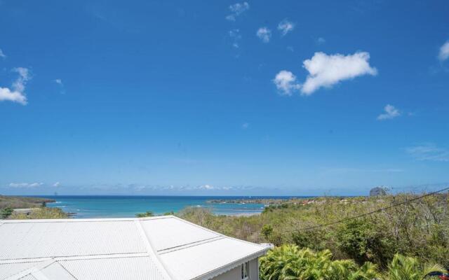 Villa Martinique Diamant, resplendissante, 3ch, piscine, vue mer