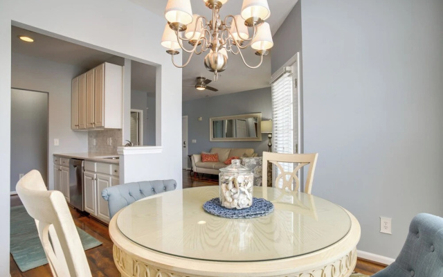 Community Pool & Private Balcony: Chic Lewes Gem