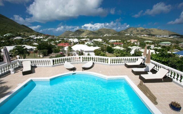 Villa With 3 Bedrooms in ST Martin, With Wonderful sea View, Private P