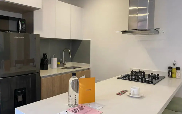 w Amazing 2BR w Street View in Chapinero