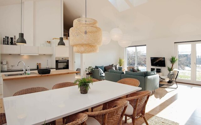 Lavish Holiday Home in Glesborg With Whirlpool