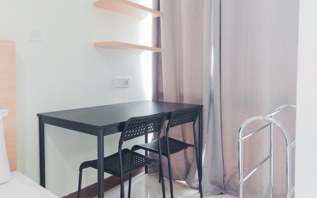 Warm And Simply Look Studio Apartment At B Residence