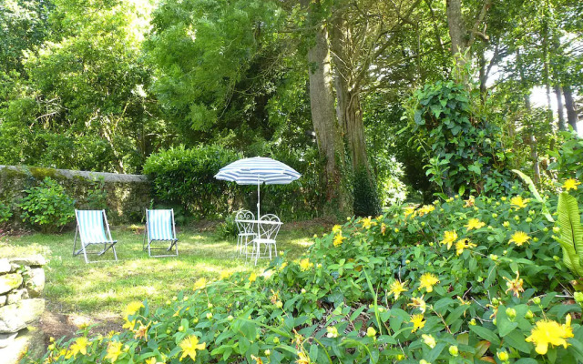 Stone House Near Pink Granite Coast Beaches